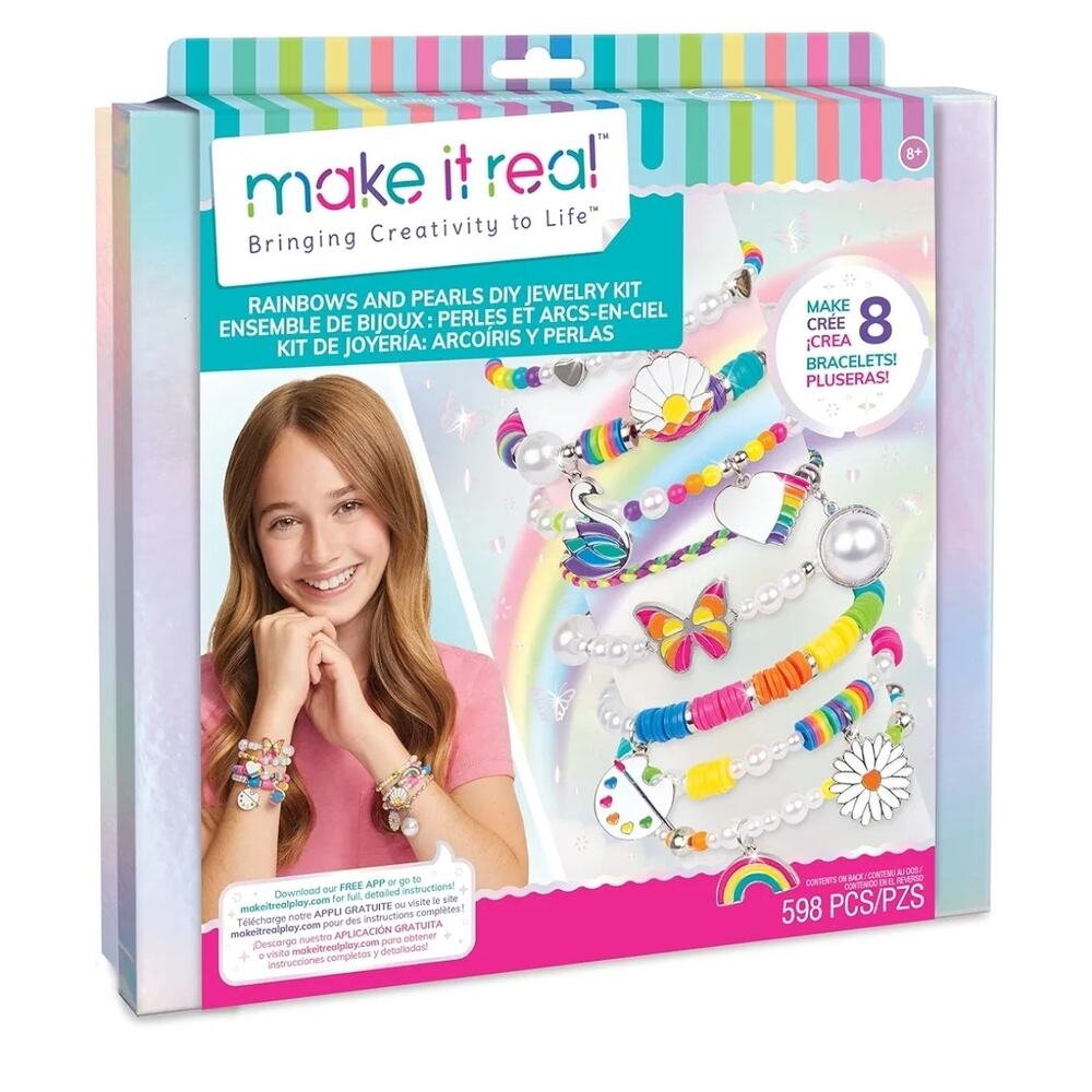 Rainbows & Pearls DIY Jewelry - Kids Ages 8+